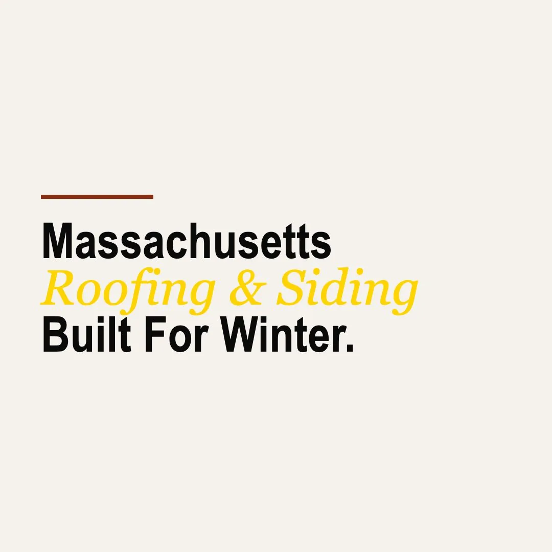 Roofing & Siding Massachusetts